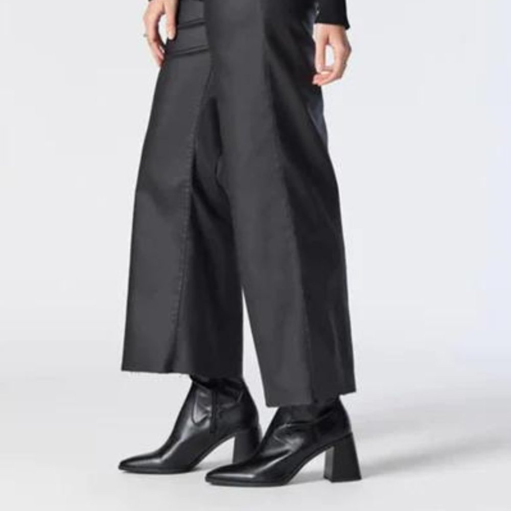 NWT- Mavi Paloma Faux Leather Jeans- Black